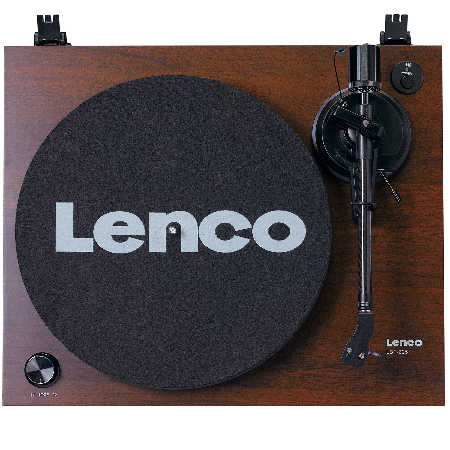 LENCO Lenco LBT-225 Walnut Виниловый проигрыватель с функцией передачи звука по Bluetooth