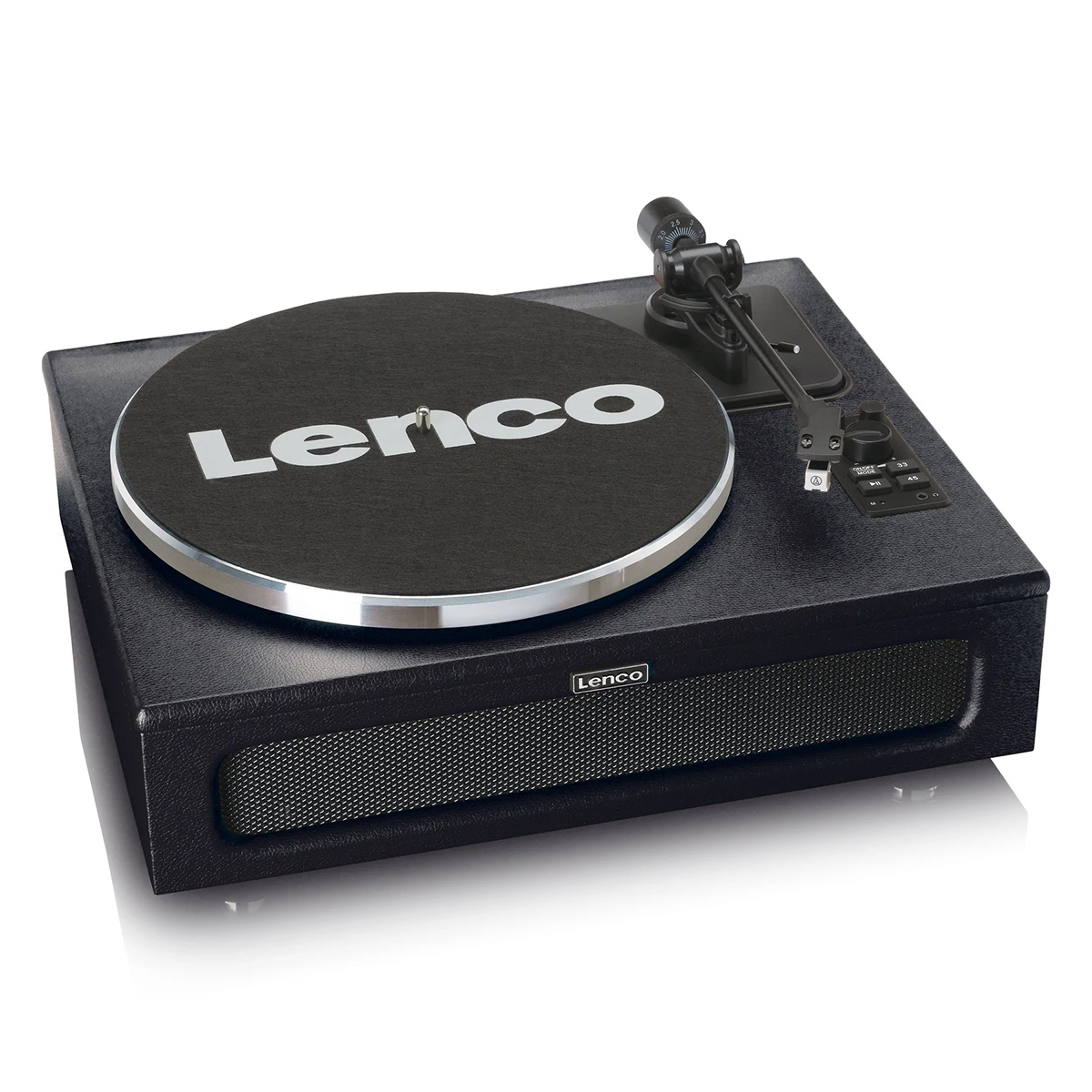LENCO Lenco LS-430 Black Виниловый проигрыватель с 4 встроенными динамиками, Bluetooth и Tone & Pitch контролем